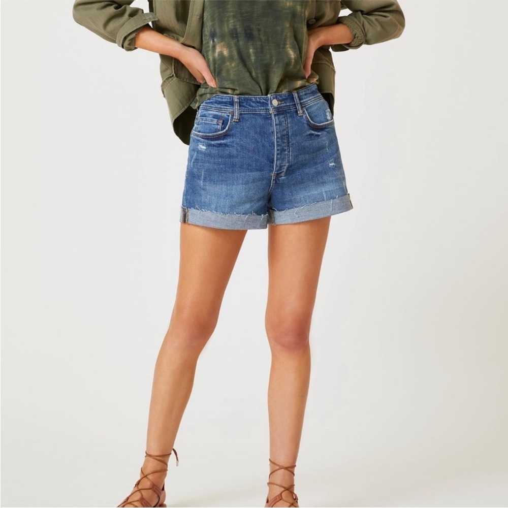 Anthropologie Pilcro And The Letter Press Signature High‎ Rise Short Size 27